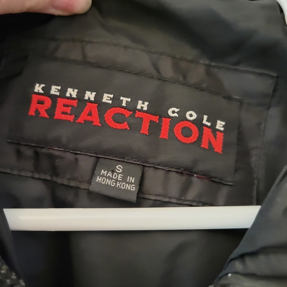 Kenneth Cole Reaction Womens Small Black Puffer Coat - Picture 2 of 15